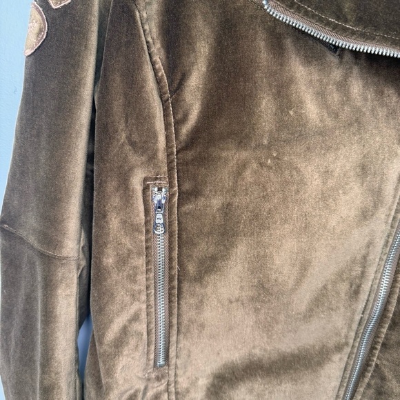 Parasuco Jeans Velvet Moto Jacket Size Large - Picture 5 of 8
